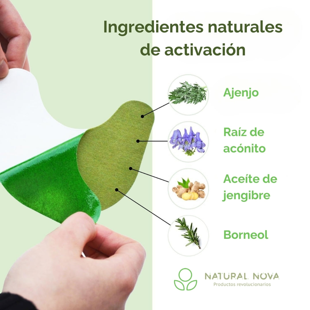 HERBAL PATCH ™ - Parches naturales con calor para dolores corporales x30 UN