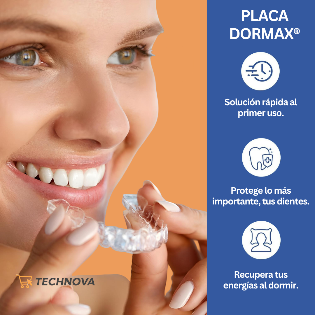 PLACA DORMAX® - ANTI BRUXISMO Y RONQUIDO
