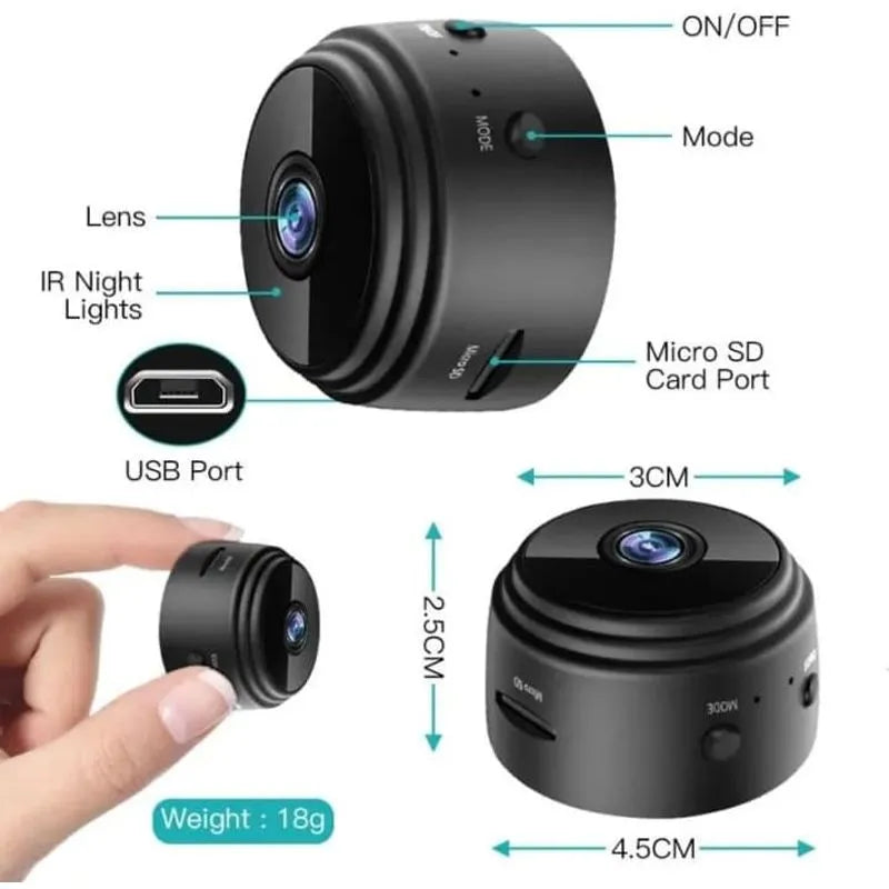 MINI CAMARA ESPIA HD