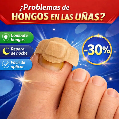 PARCHE DE UÑAS - 21 UNIDADES EN OFERTA - ELIMINA EL MAL OLOR ✅
