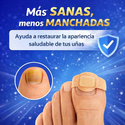 PARCHE DE UÑAS - 21 UNIDADES EN OFERTA - ELIMINA EL MAL OLOR ✅