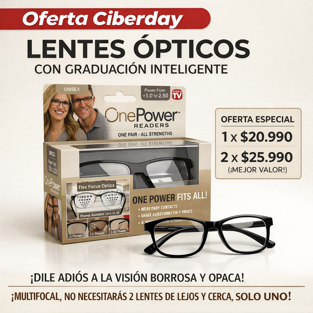 LENTES ONE POWER FULL ✅