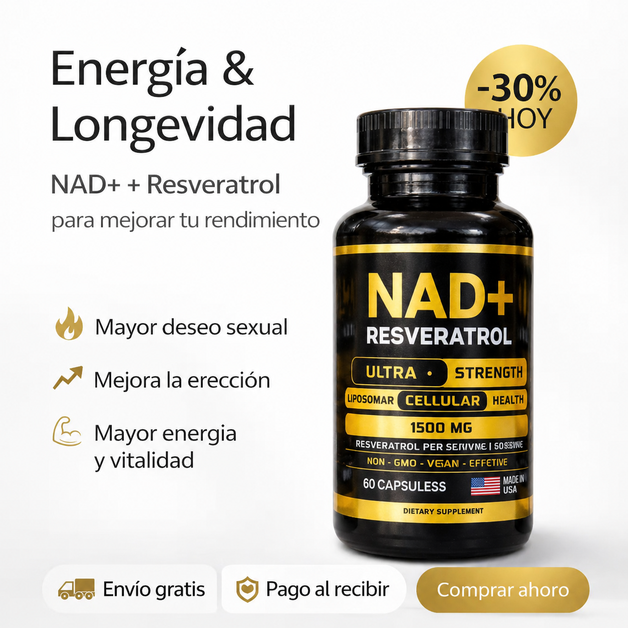 NAD+Resveratol ✅