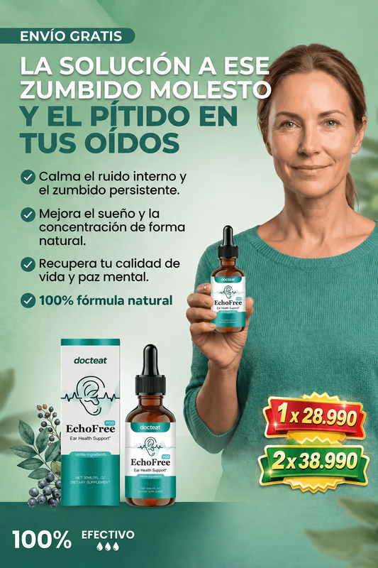 Echofree ✅ Adiós al zumbido