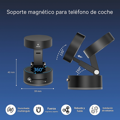 Soporte magnético 🧲 Seguridad y cómodidad ✅