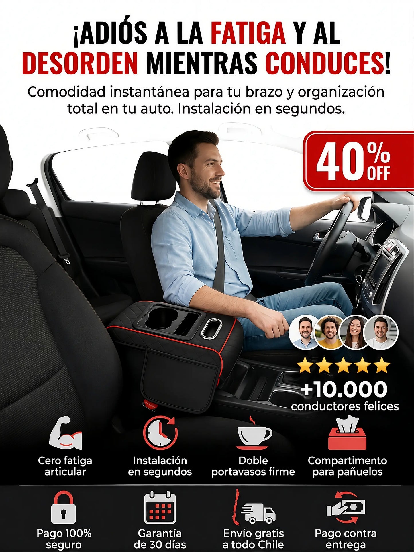 PORTAVASOS PARA AUTO