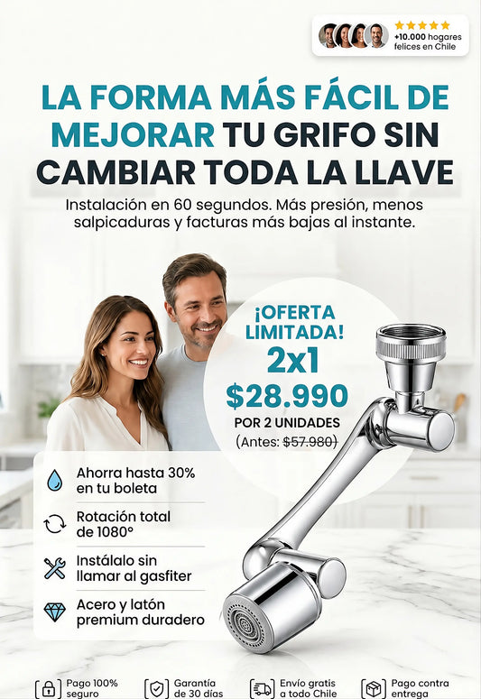 ADAPTADOR DE GRIFO 360°