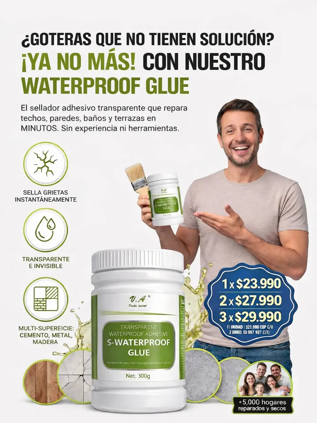 Waterproof Glue - Sellador impermeable