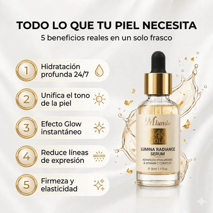 SERUM 24K + COMPLEX C + HIALURÓNICO