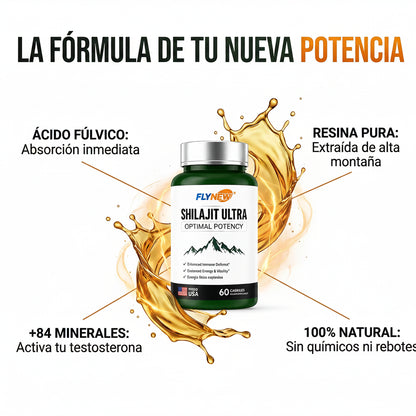 SHILAJIT ULTRA 60 CAPS  RECUPERA TU POTENCIAL