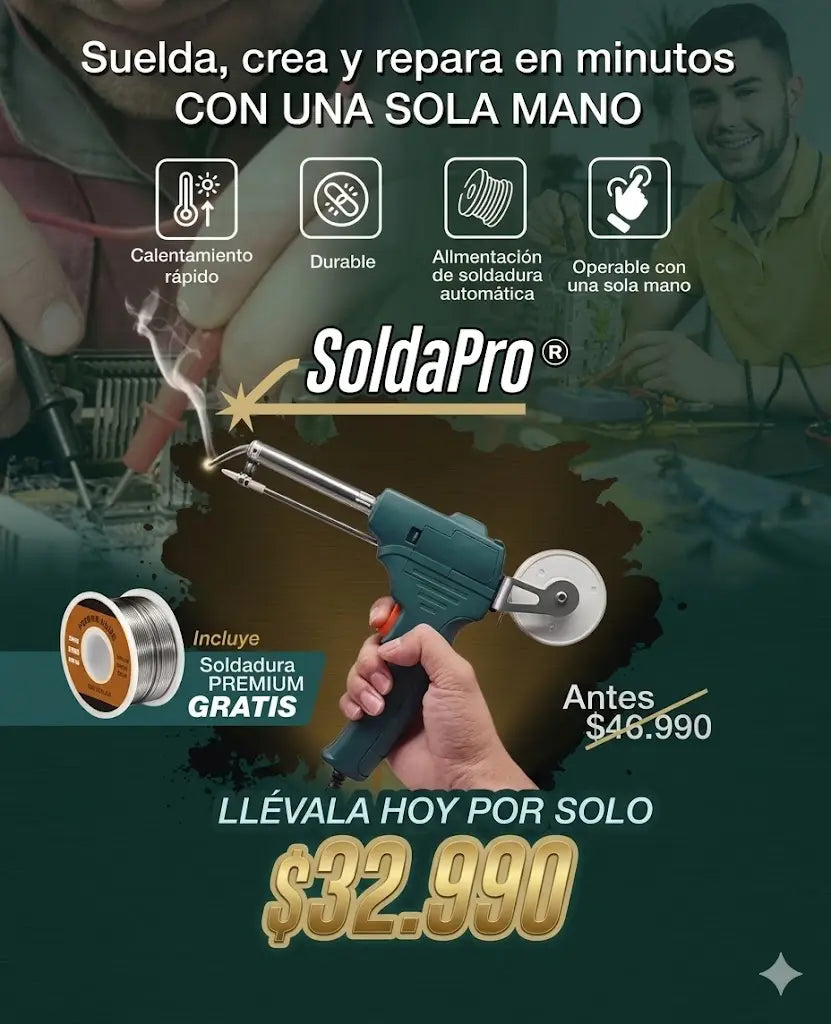 PISTOLA DE SOLDAR