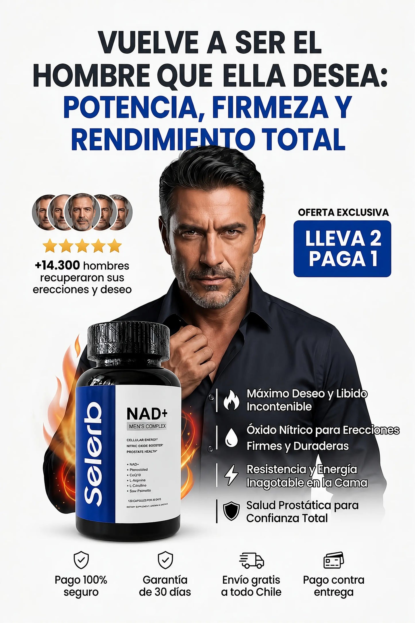 SELERB NAD+ RESVERATROL X 60 CAPS