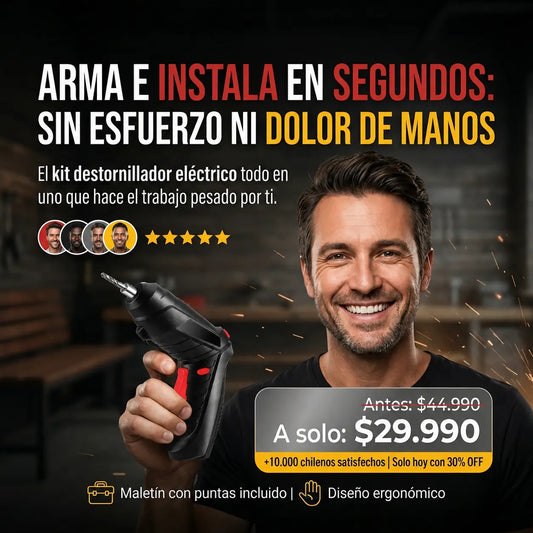 DESTORNILLADOR Y TALADRO INALAMBRICO