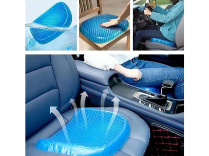 Cojín Ortopédico de Gel | Siéntate sin dolor – Vive con comodidad ✅